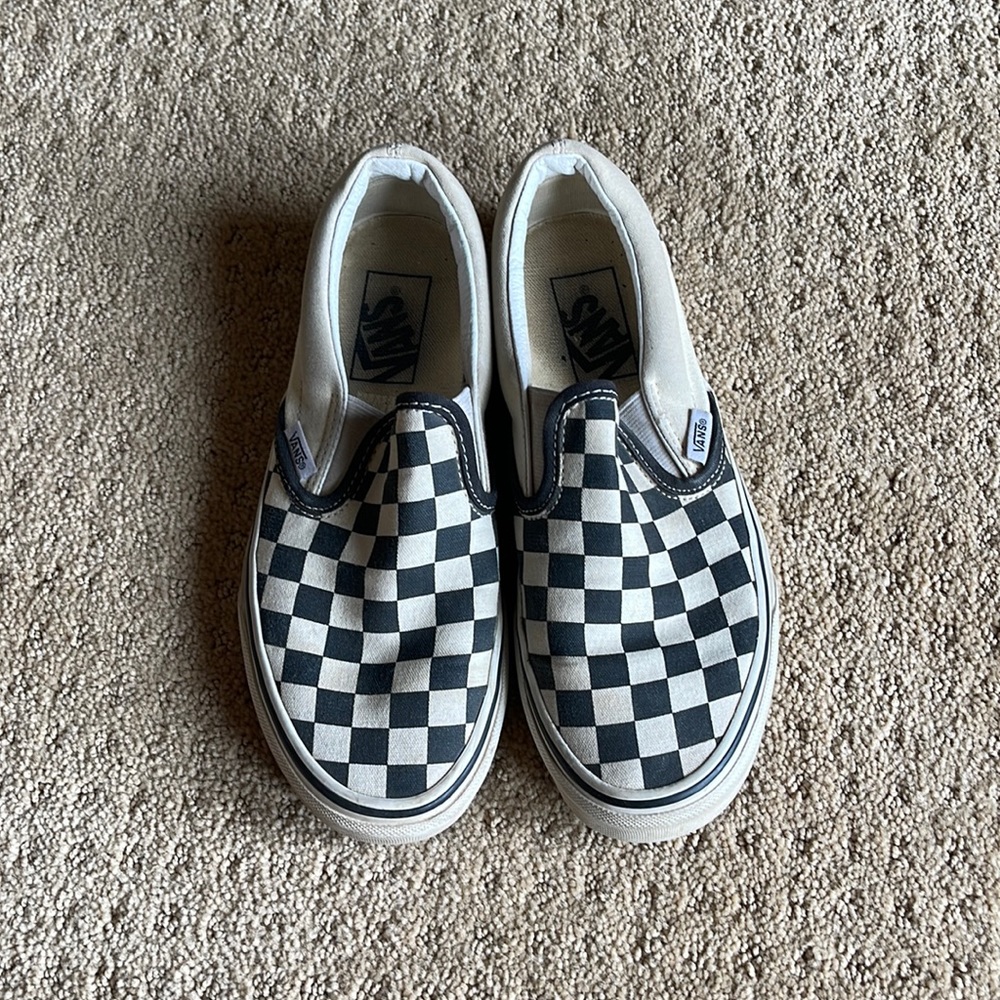 Checkered Vans